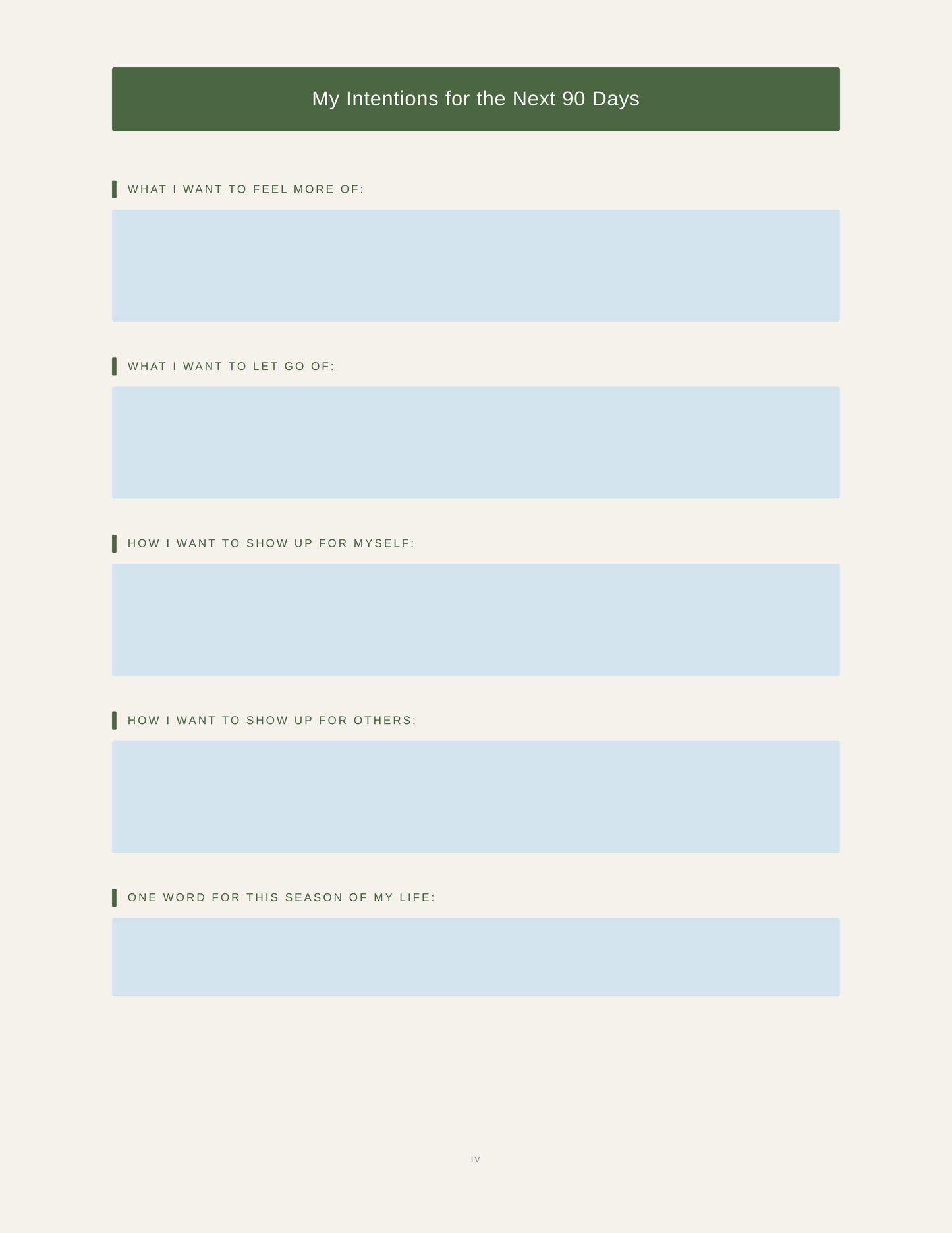 The Soft Life Journal — 90-Day Guided Mindfulness Journal | Fillable PDF | Instant Download
