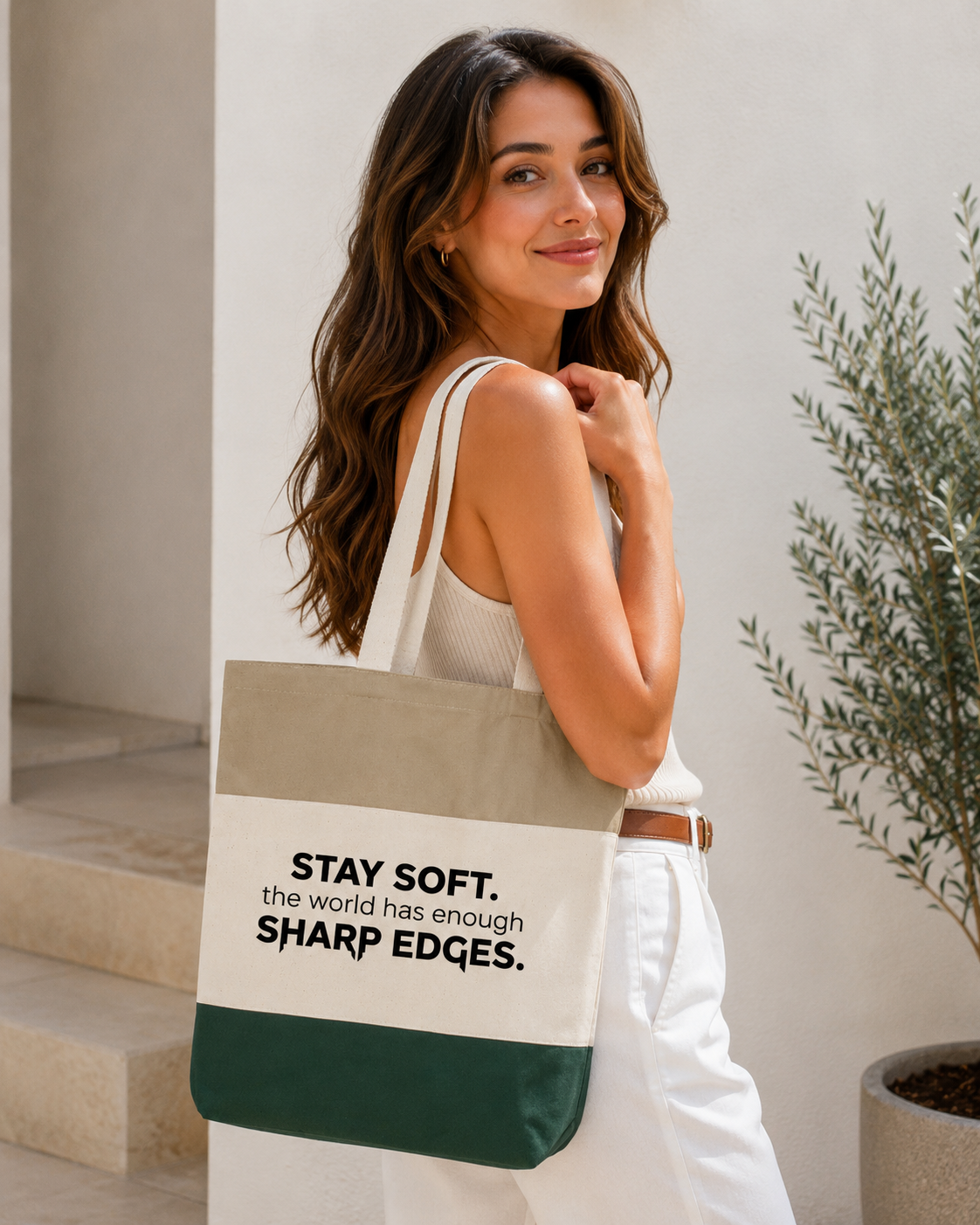 Stay Soft -Tote Bag
