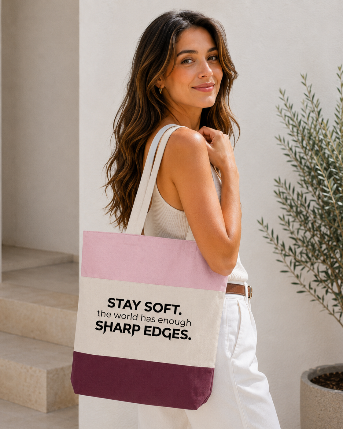 Stay Soft -Tote Bag